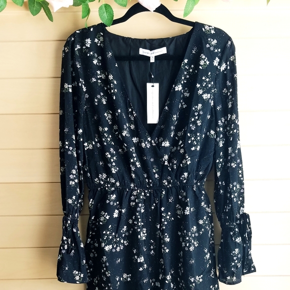 SOLD!!! REVOLVE | Cupcakes & Cashmere Boho Long Sleeve Romper - Picture 2 of 7